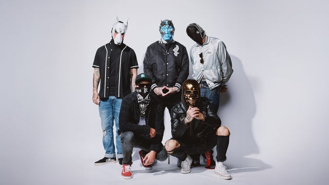 Dva vstupenky na koncert Hollywood Undead 15.06.2026 od TicketChecker CZ, zobrazené na obrázku.
